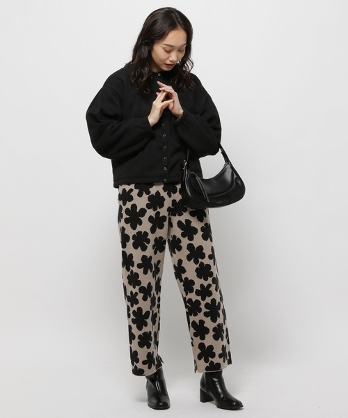 「niko and...」 カーディガン LARGE レッド レディース
