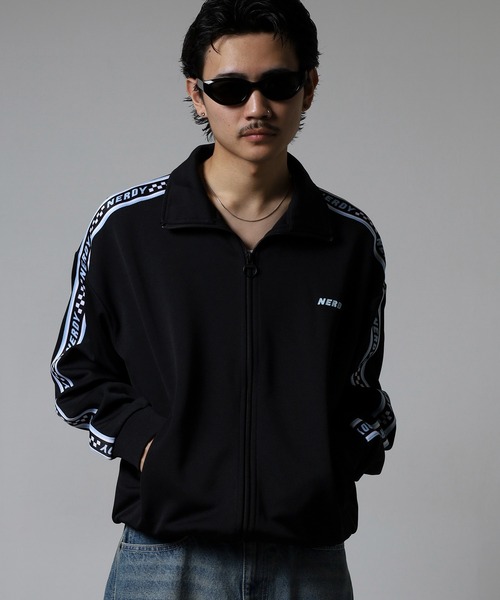 NERDY ブラック ジャージセット 3点 NERDY ジャージセットアップ ブラック メンズ
