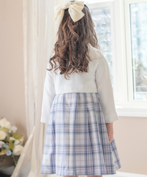 フォーマル 発表会 卒園式 入学式 丸襟ワンピースとボレロのアンサンブル キッズ 子供服 女の子 | Catherine Cottage | 09