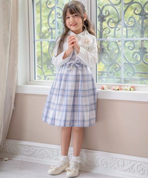 フォーマル 発表会 卒園式 入学式 丸襟ワンピースとボレロのアンサンブル キッズ 子供服 女の子 | Catherine Cottage | 05