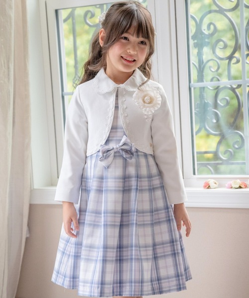フォーマル 発表会 卒園式 入学式 丸襟ワンピースとボレロのアンサンブル キッズ 子供服 女の子 | Catherine Cottage | 04