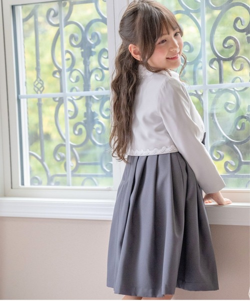 フォーマル 発表会 卒園式 入学式 丸襟ワンピースとボレロのアンサンブル キッズ 子供服 女の子 | Catherine Cottage | 14