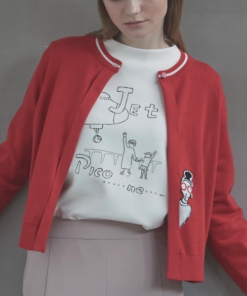 STUDIO PICONE（スタジオピッコーネ） イラスト刺繍ダンボールプル
