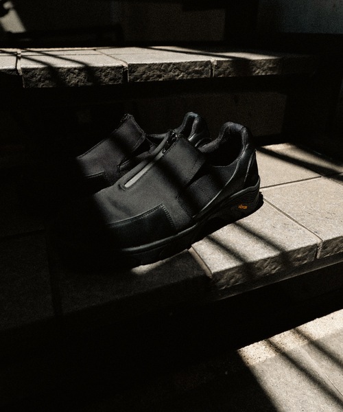 cii スニーカー Vibram sole zip sneaker / ビブラムソールジップ