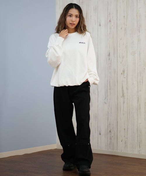 RVCA（ルーカ） トレーナー スウェット スウェット バックプリント