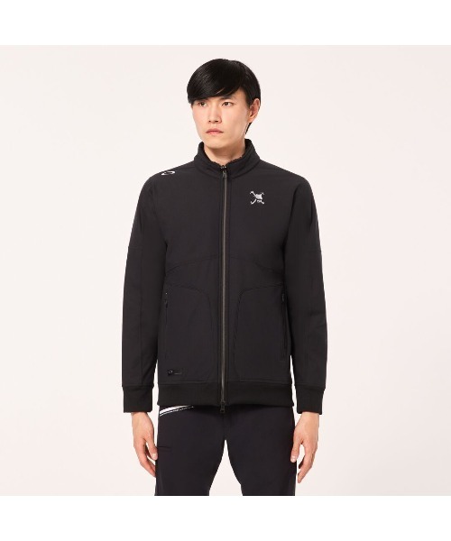 OAKLEY（オークリー） ジップアップブルゾン S ブラック メンズ