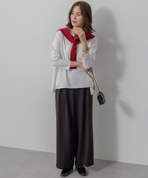 新品【組曲 KUMIKYOKU】ラクーン　たぬき　ニット　カーディガン　長袖 楽天市場】【SALE／50%OFF】カラーラクーンニットカーディガン 組曲