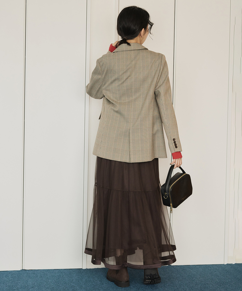 【SLOBE IENA/スローブイエナ】ランダムギャザーチュールスカート SLOBE IENA スカート チュールギャザースカート : ZOZOTOWN