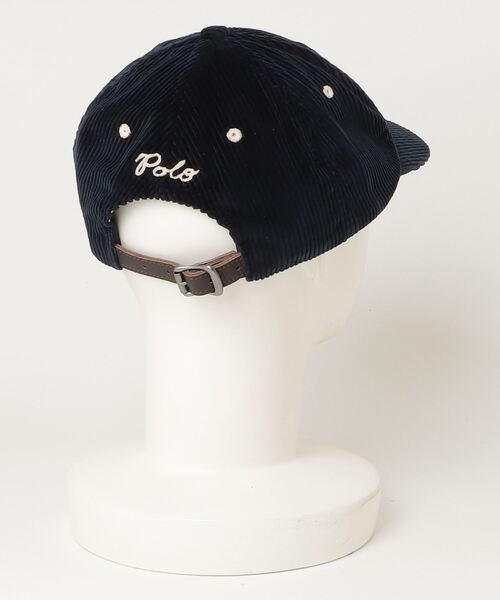POLO RALPH LAUREN キャップ 帽子 The Ralph ロゴ コーデュロイ