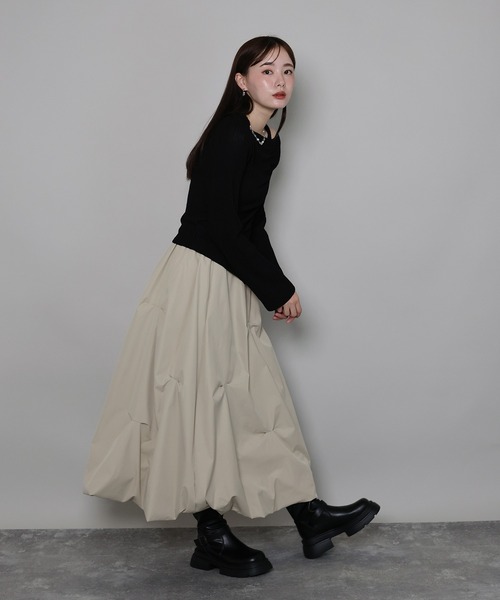 J by blue（ジェイバイブルー） スカート 「新色追加」ランダムタック