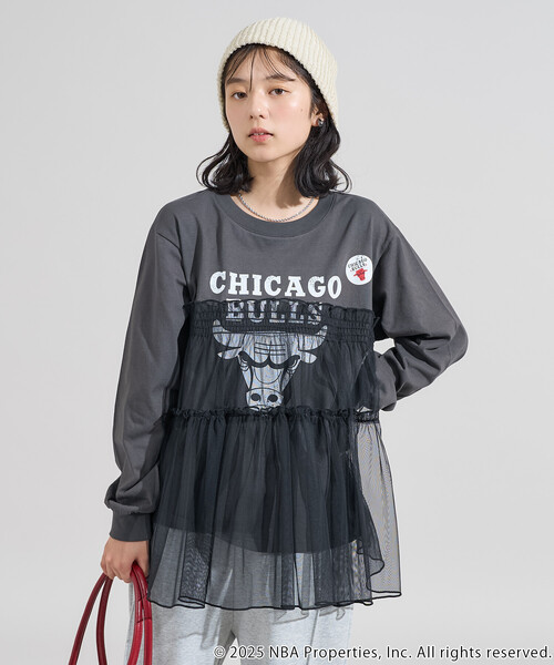 FREAK'S STORE（フリークスストア） tシャツ NBAチュールフリル ロンT