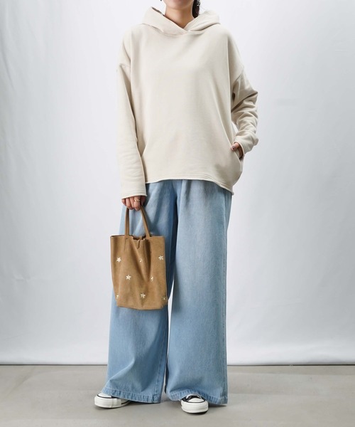 LADY LUCK LUCA（レディラックルカ） パーカー LC/LLL 裏毛コクーン