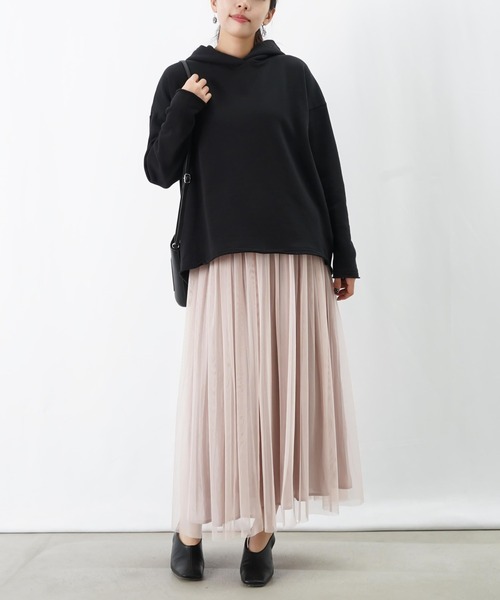 LADY LUCK LUCA（レディラックルカ） パーカー LC/LLL 裏毛コクーン