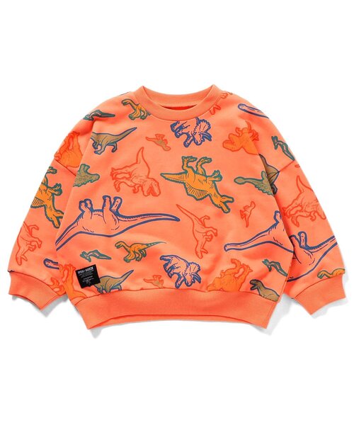 BREEZE（ブリーズ） トレーナー 福井県立恐竜博物館コラボ カラフル