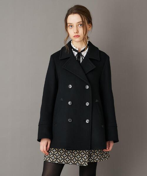 DRESSTERIOR ピーコート pコート Super140'sAラインPコート レディース