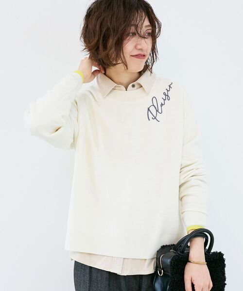 le.coeur blanc（ルクールブラン） ニット セーター 「手洗い可能 