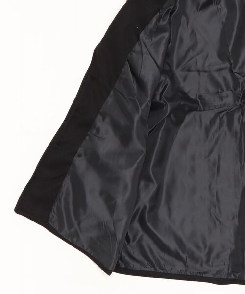 「Auntie Rosa」 チェスターコート X-LARGE ブラック レディース_画像4