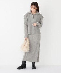 【未使用含む】ハンドメイド ワンピース＆トップス＆パンツ 6点セット 手洗い可能〉ブラック フォーマル フレア ワンピース（セレモニー対応