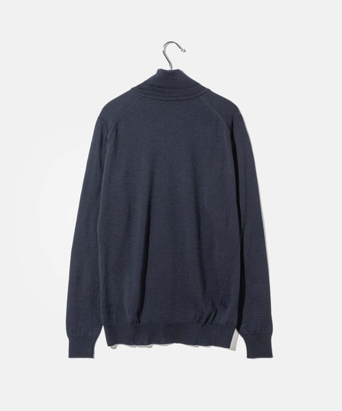 美品♡ジョンスメドレー　タートルネックセーター　ニット　ネイビー　メリノウール 楽天市場】JOHN SMEDLEY ジョンスメドレー ニットトップス CHERWELL