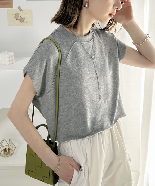 「classicalelf」 半袖カットソー X-LARGE アイボリー レディース_画像8