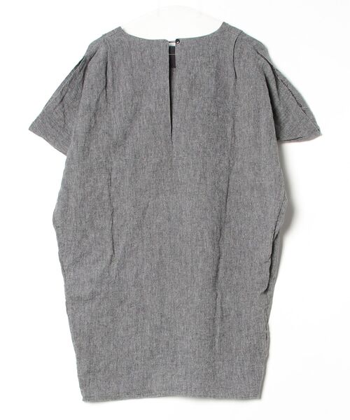 「my beautiful landlet」 7分袖ワンピース FREE グレー レディース_画像2