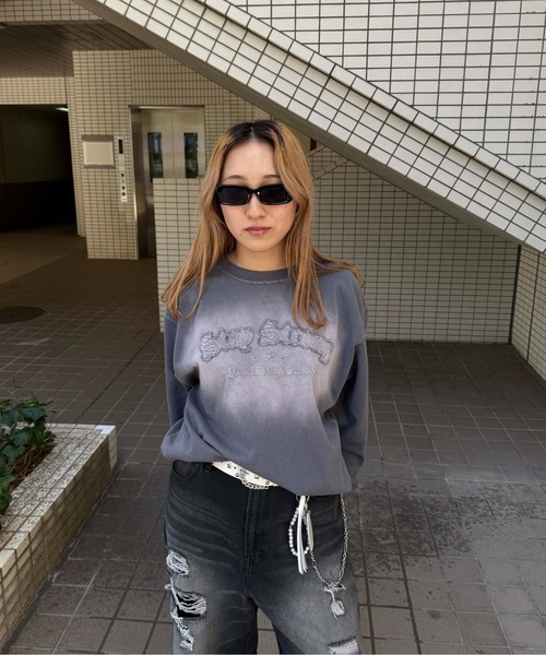 「sedacle girl」 長袖Tシャツ SMALL マスタード メンズ_画像6