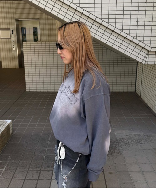 「sedacle girl」 長袖Tシャツ SMALL マスタード メンズ_画像7