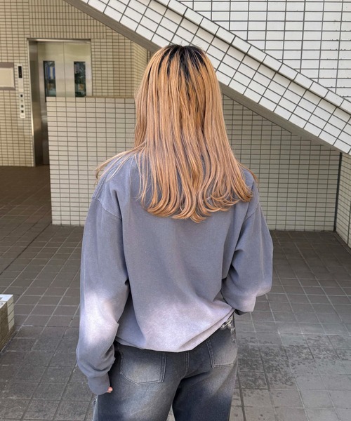 「sedacle girl」 長袖Tシャツ SMALL マスタード メンズ_画像8