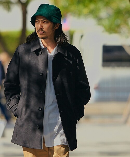 SHIPS（シップス） ピーコート LARGE ネイビー メンズ : ZOZOTOWN