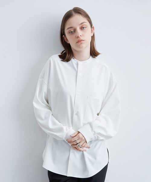 「JUNRED」 長袖シャツ M ホワイト系その他 メンズ_画像5