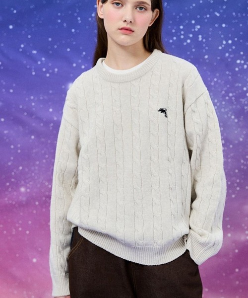 「WaiKei」 長袖ニット MEDIUM ブラック レディース_画像4