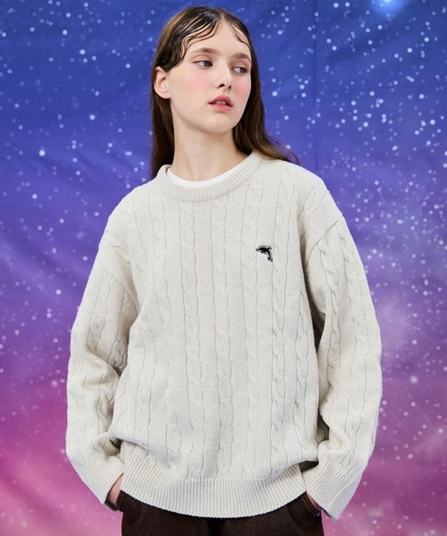 「WaiKei」 長袖ニット MEDIUM ブラック レディース_画像5