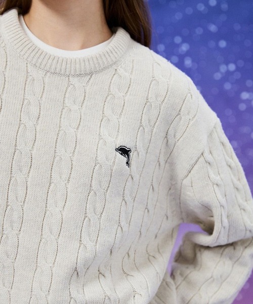 「WaiKei」 長袖ニット MEDIUM ブラック レディース_画像7