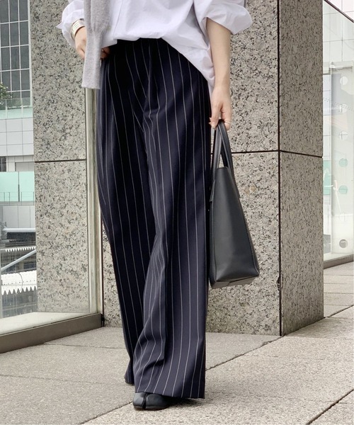 AP STUDIO イージーパンツ 36 ネイビー レディース : ZOZOTOWN Yahoo  