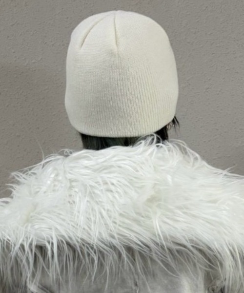 ニット帽 ニットキャップ メンズ 「Never mind the XU」cross beanie