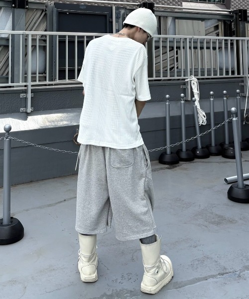ニット帽 ニットキャップ メンズ 「Never mind the XU」cross beanie