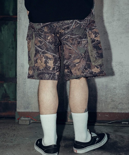 「Subciety」 カーゴパンツ MEDIUM ブラック メンズ_画像3