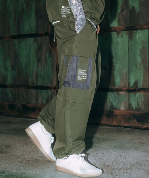 「Subciety」 カーゴパンツ MEDIUM ブラック メンズ_画像5