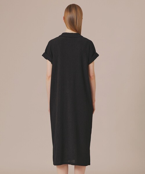 「MACKINTOSH LONDON」 シャツワンピース 38 ブラック レディース_画像6