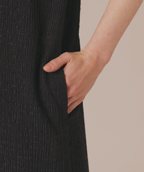 「MACKINTOSH LONDON」 シャツワンピース 38 ブラック レディース_画像8