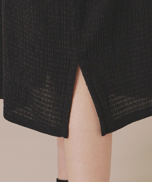 「MACKINTOSH LONDON」 シャツワンピース 38 ブラック レディース_画像9