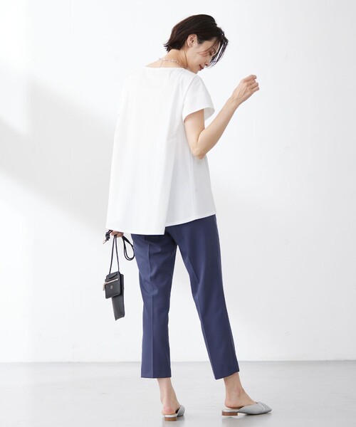 「J.PRESS Ladies」 半袖カットソー SMALL グレー レディース_画像6