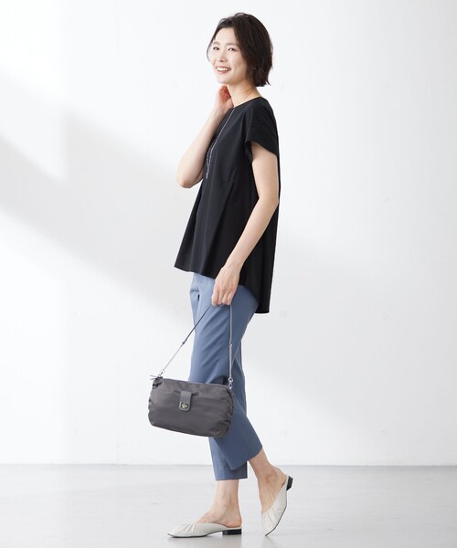 「J.PRESS Ladies」 半袖カットソー SMALL グレー レディース_画像8