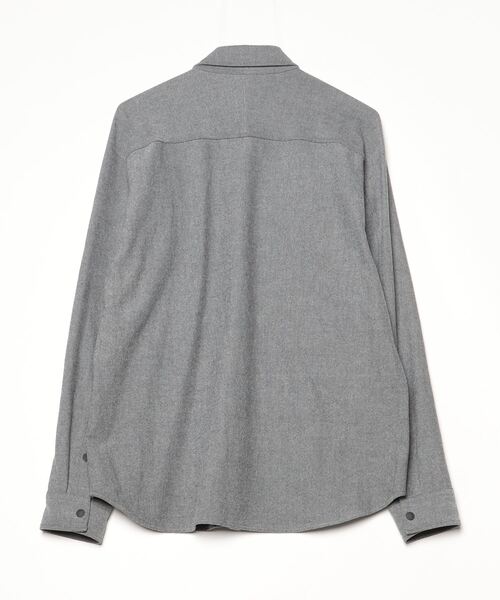 「THE NORTH FACE」 長袖シャツ LARGE グレー メンズ_画像2