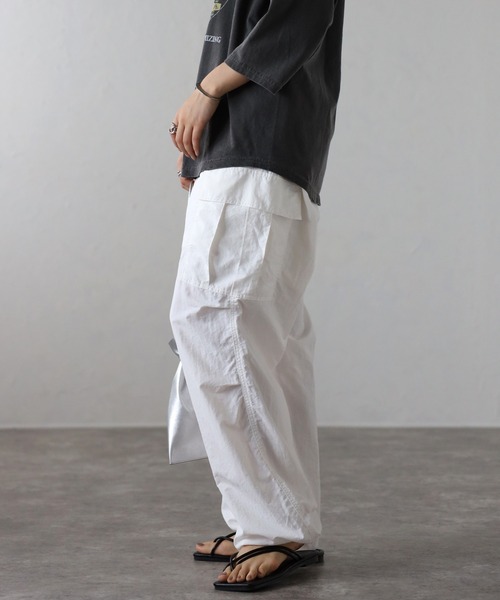 「CREARE -LINO-」 カーゴパンツ M ブラック メンズ_画像3