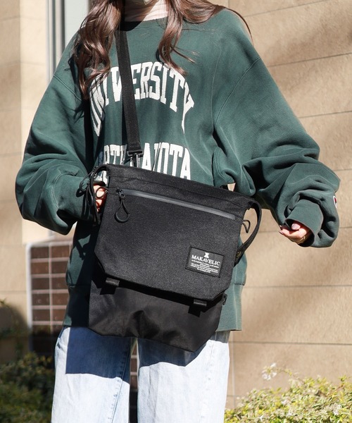 「MAKAVELIC」 ショルダーバッグ FREE ブラック メンズ_画像7