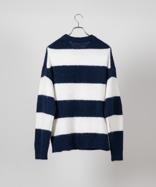 「kaoyorinakami」 長袖ニット SMALL ブラウン メンズ_画像3