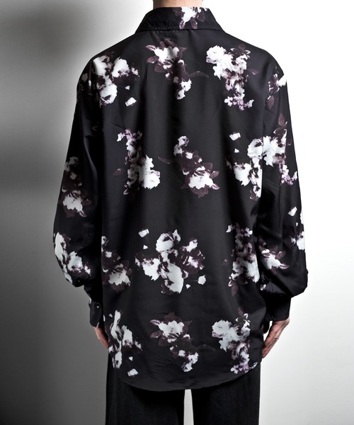 「JOHNNY WOLF」 長袖シャツ L エメラルド メンズ_画像7