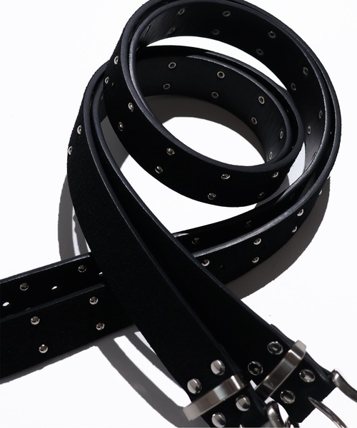 LANDNESS ベルト 「LANDNESS/ランドネス」DOUBLE STUDS BELT/ダブル