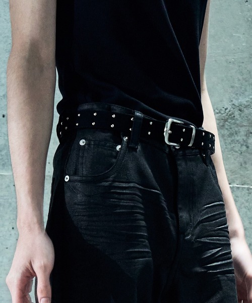 LANDNESS ベルト 「LANDNESS/ランドネス」DOUBLE STUDS BELT/ダブル